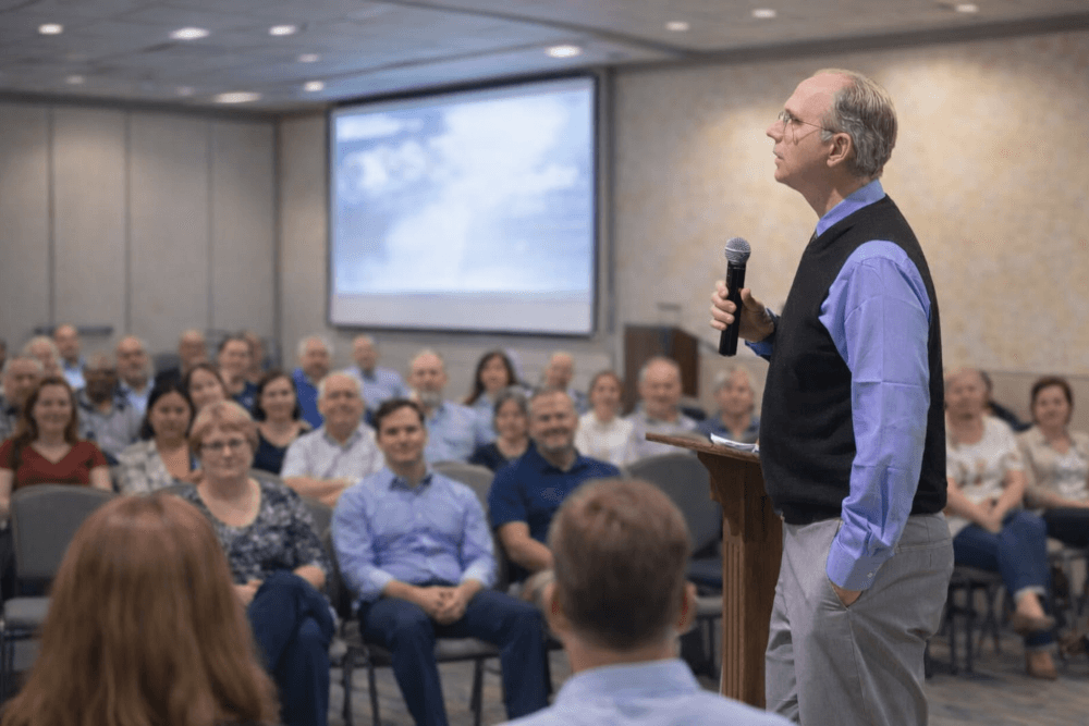 Sermon and worship